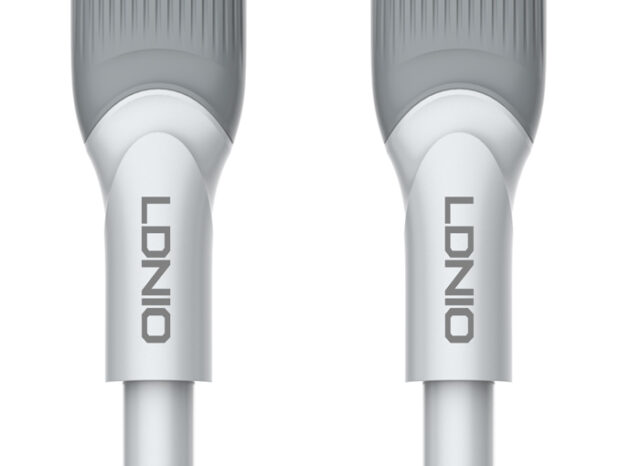 LDNIO καλώδιο USB-C σε USB-C LC601C, 100W PD, 1m, γκρι