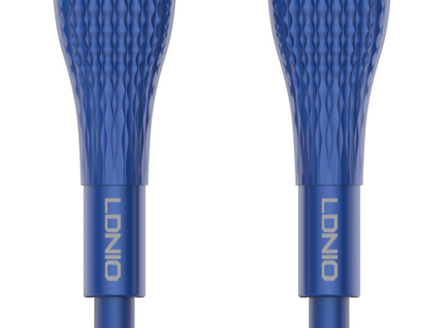 LDNIO καλώδιο Lightning σε USB-C LC672I, 30W PD, 2m, μπλε