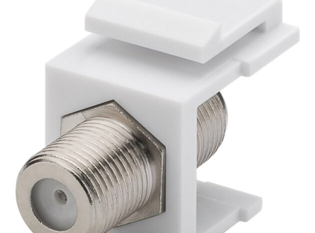 GOOBAY Keystone module SAT/Antenna 79474, λευκό