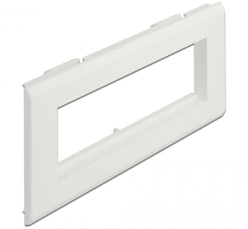 DELOCK module βάση πρίζας Easy 45 81317, 175x80mm, λευκό