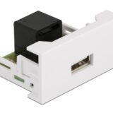 DELOCK module USB σε RJ45 Easy 45 81344, 22.5x45mm, λευκό