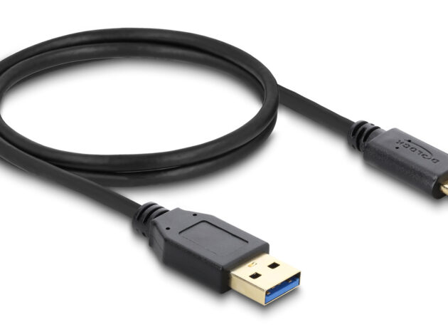 DELOCK καλώδιο USB-C σε USB 83870, 10Gbps, 1m, μαύρο