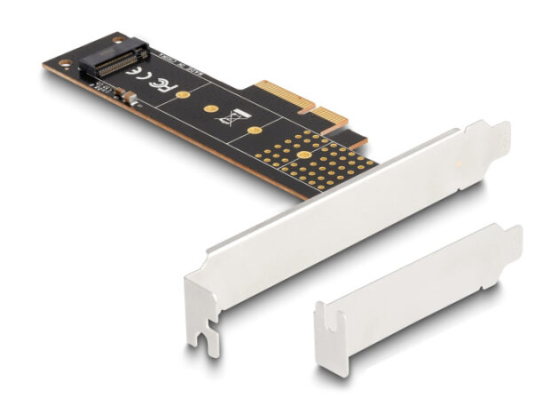 DELOCK κάρτα επέκτασης PCIe x4 σε M.2 M Key 110mm 89836, NVMe