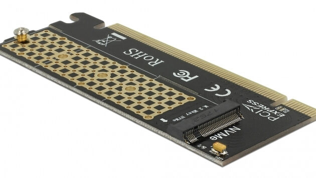 DELOCK Κάρτα Επέκτασης PCIe x16 σε NVMe M.2 Key M