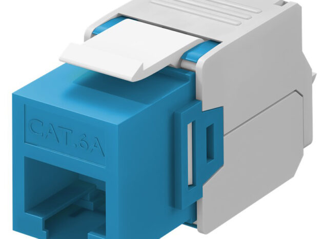 GOOBAY Keystone module RJ45 CAT 6A 90688, UTP, μπλε