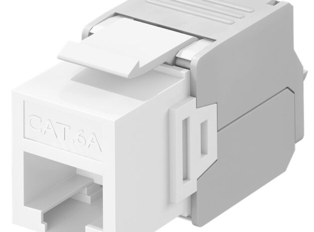 GOOBAY Keystone module RJ45 CAT 6A 90867, UTP, λευκό