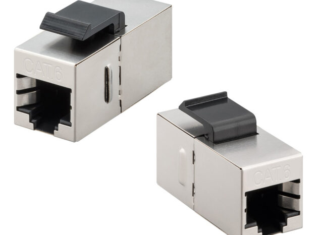 GOOBAY Keystone module RJ45 96100, CAT 6 STP, ασημί