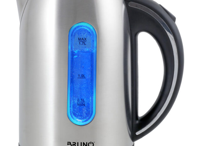 BRUNO ηλεκτρικός βραστήρας BRN-0028, 2200W, 1.7lt, βάση 360°, LED