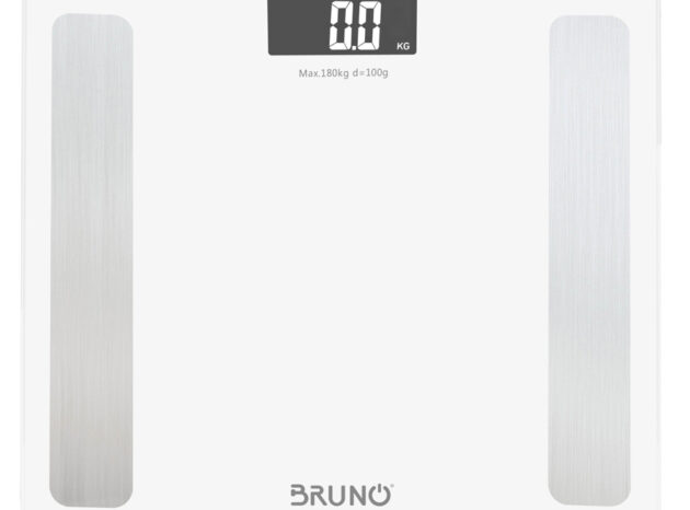 BRUNO Smart ψηφιακή ζυγαριά με λιπομετρητή BRN-0058, έως 180kg, λευκή