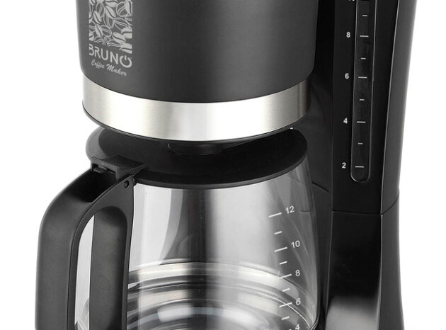 BRUNO καφετιέρα φίλτρου BRN-0086, 680W, έως 12 φλυτζάνια, 1.2L, μαύρη