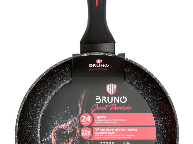BRUNO τηγάνι Granit Premium BRN-0112 με αντικολλητική επίστρωση, 24cm