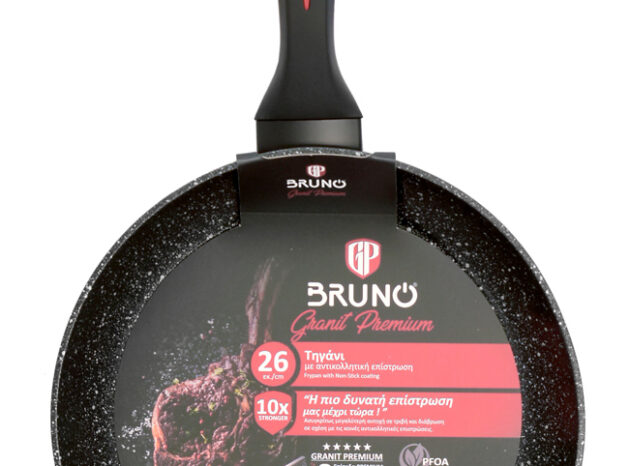 BRUNO τηγάνι Granit Premium BRN-0113 με αντικολλητική επίστρωση, 26cm
