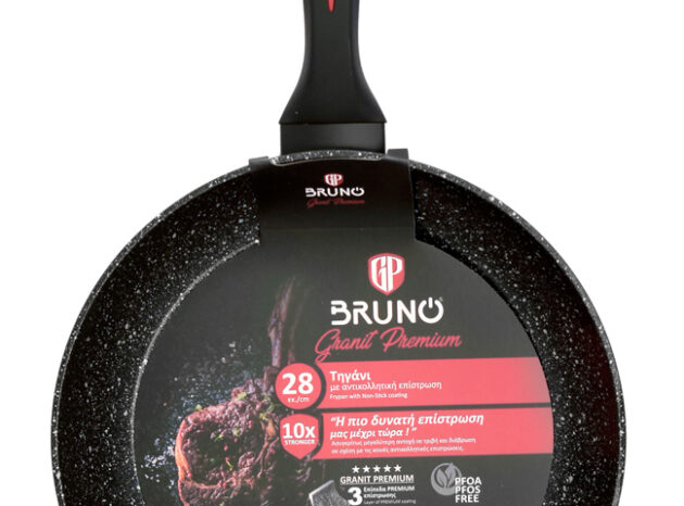 BRUNO τηγάνι Granit Premium BRN-0114 με αντικολλητική επίστρωση, 28cm