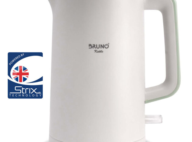 BRUNO βραστήρας BRN-0140 με διπλό τοίχωμα, 1.7L, Strix, 2200W, λευκός
