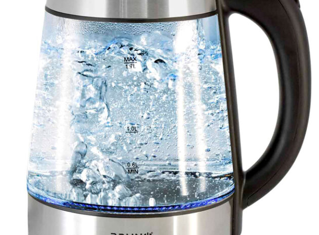 BRUNO βραστήρας νερού BRN-0143, 1.7L, 2200W, γυάλινος-Inox