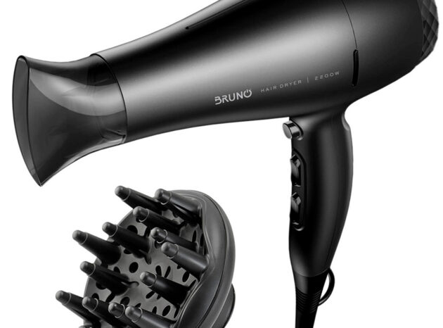 BRUNO σεσουάρ μαλλιών BRN-0154, 2200W, με φυσούνα, μαύρο