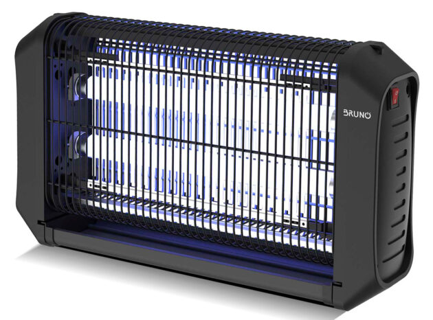 BRUNO ηλεκτρική εντομοπαγίδα BRN-0186 με UV λυχνία, 20W, μαύρη