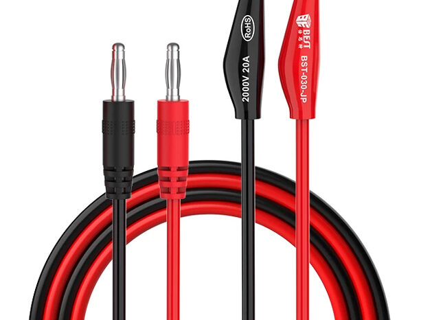 BEST ακροδέκτες πολυμέτρου BST-030-JP, 104cm, 2000V/20A