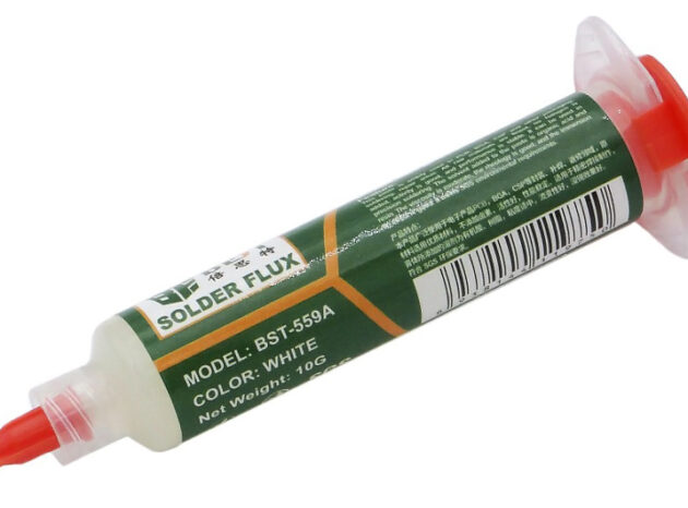 BEST flux πάστα συγκόλλησης BST-559A, lead-free, melting 60°, SGS, 10g