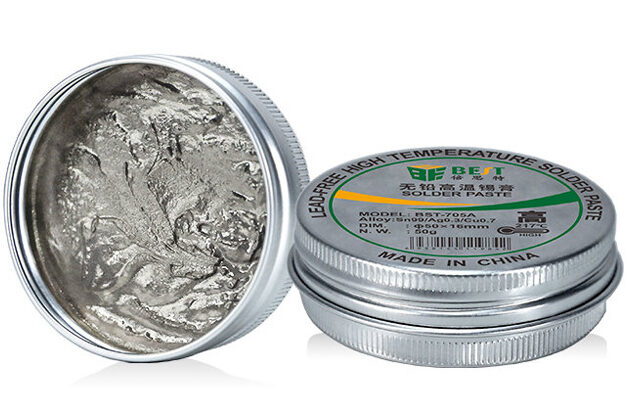 BEST πάστα συγκόλλησης BST-705A, lead-free, high temperature 217°, 50g