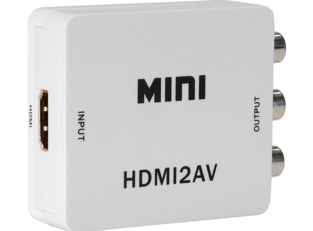 POWERTECH HD Video Converter CAB-H082 από HDMI σε 3x RCA, Full HD