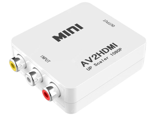 POWERTECH HD Video Converter CAB-H119 3x RCA σε HDMI, MS1858, Full HD
