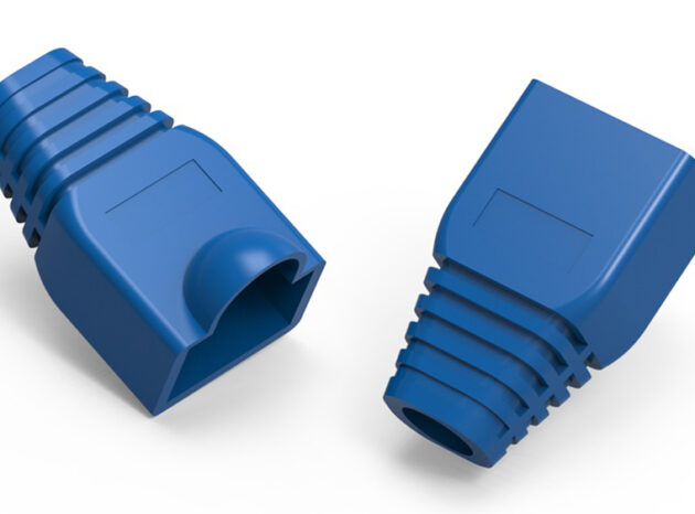 POWERTECH κάλυμμα για βύσμα δικτύου RJ45 CAB-N092, μπλε, 10τμχ