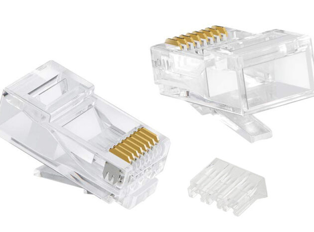 POWERTECH βύσμα RJ45 CAB-N352, Cat 6/6a UTP, modular, διάφανο, 50τμχ