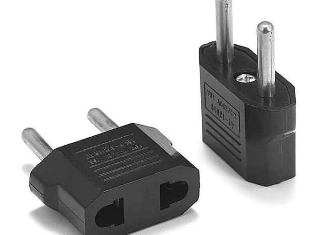 POWERTECH αντάπτορας ρεύματος από γερμανικού τύπου σε China/USA, 5τμχ