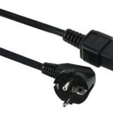 POWERTECH καλώδιο τροφοδοσίας UPS CAB-P024, C19 IEC, 16A, 250V, 1.8m, μαύρο