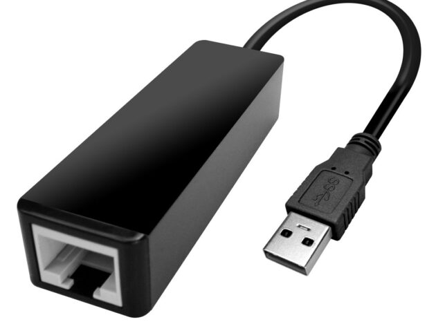 POWERTECH αντάπτορας δικτύου CAB-U038, USB, 100Mbps Ethernet, μαύρος