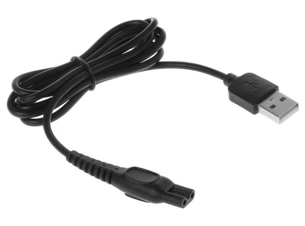 POWERTECH καλώδιο τροφοδοσίας USB CAB-U147, 10.3x5mm, 1m, μαύρο