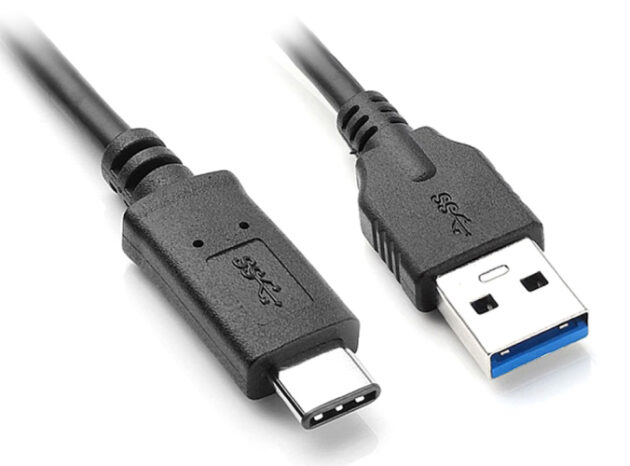 POWERTECH καλώδιο USB 3.0 σε USB-C CAB-UC002, 2m, μαύρο