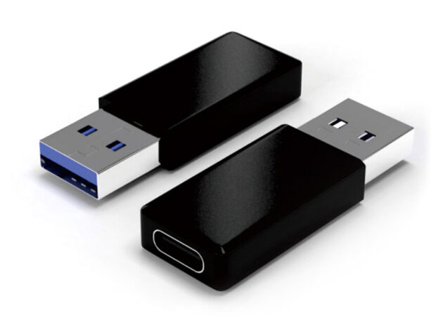 POWERTECH αντάπτορας USB 3.0 σε USB-C CAB-UC023, 5Gbps, μαύρος