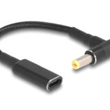 POWERTECH αντάπτορας τροφοδοσίας laptop CAB-UC070, USB-C σε Acer 5.5x1.7mm, μαύρος
