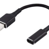 POWERTECH αντάπτορας τροφοδοσίας laptop CAB-UC077, USB-C σε slim tip Lenovo, μαύρος