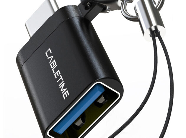 CABLETIME αντάπτορας USB-C σε USB CT-CMAF, 5Gbps, 10.5W, μαύρος