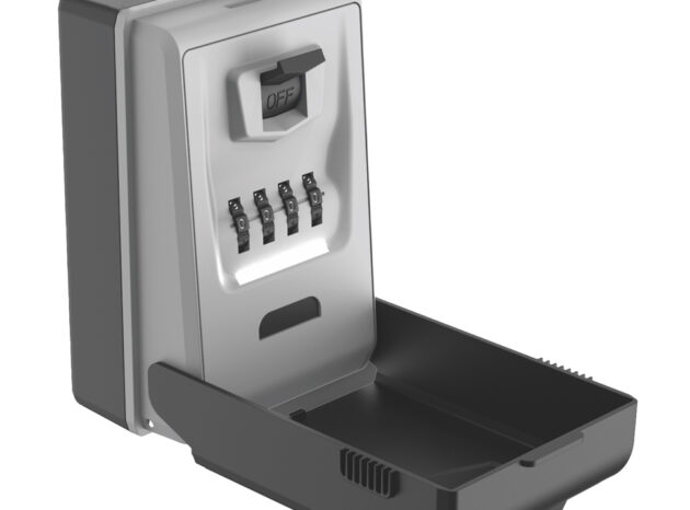C-TECH κλειδοθήκη τοίχου CTL-0025 με συνδυασμό 4 ψηφίων, LED, 7x8x13cm, 625gr