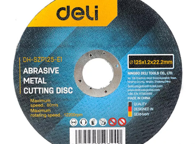 DELI δίσκος κοπής μετάλλου DH-SZP125-E1, 125mm, 12200rpm