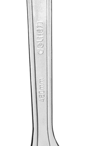 DELI γαλλικό κλειδί DL018A, 18"/450mm, 0-55mm, νίκελ