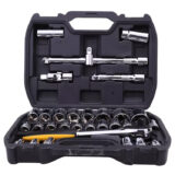 DELI σετ καστάνια με καρυδάκια DL1032, με θήκη, 1/2", Cr-V, 32τμχ
