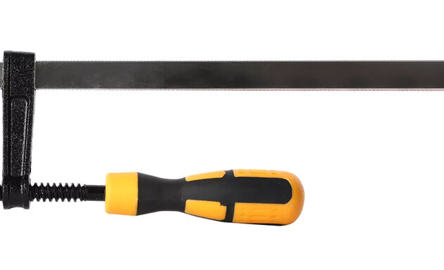 DELI σφιγκτήρας τύπου F DL111250 με μέγιστο άνοιγμα 500mm, μαύρος