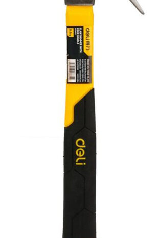 DELI σφυρί προκοβγάλτης DL5002 με αντιολισθητική Fiberglass λαβή, 500gr, 340mm