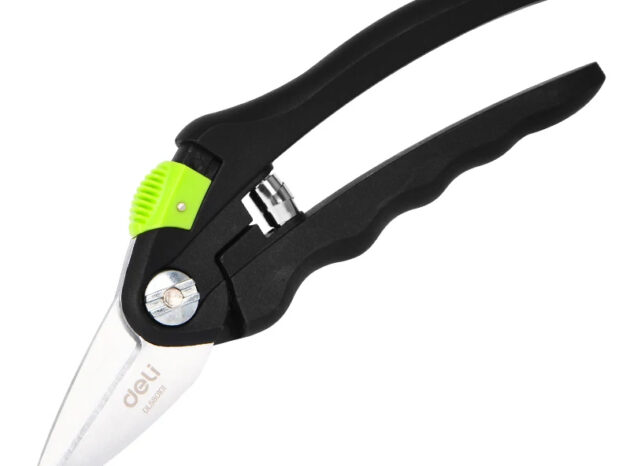 DELI κλαδευτήρι DL580101 με αντιολισθητική λαβή, Φ10mm, 200mm
