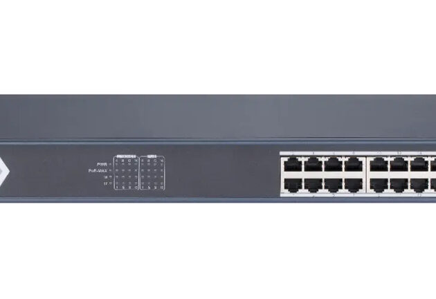 HIKVISION Managed switch DS-3E1518P-SI, 16x PoE & 2x SFP ports, 1000Mbps