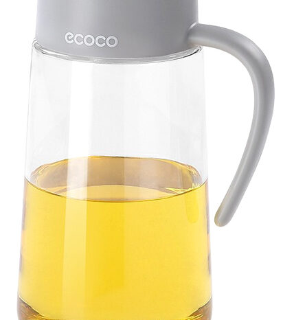 ECOCO γυάλινο δοχείο λαδιού-ξιδιού E1810, 1000ml, γκρι