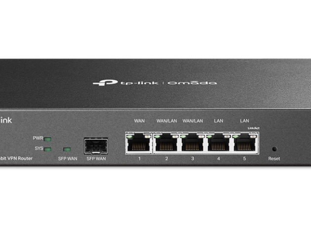 TP-LINK Gigabit VPN Router ER7206, 5x Gigabit & 1x SFP port, Ver. 1.0