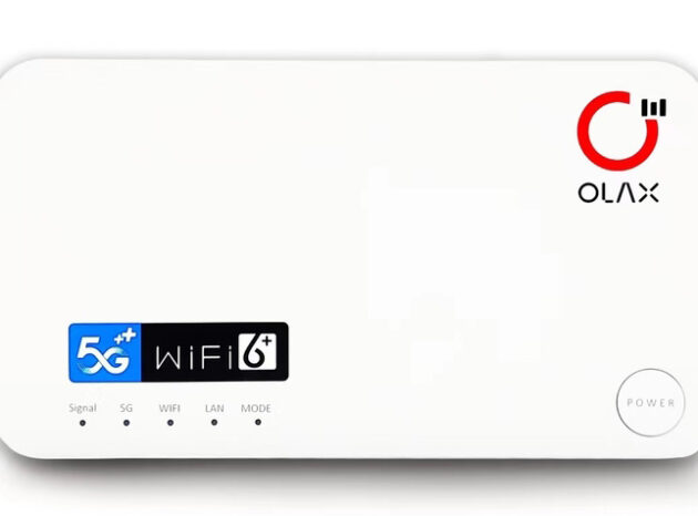 OLAX router 5G LTE G5010 με LAN θύρα, Wi-Fi 6, dual band, 4000mAh