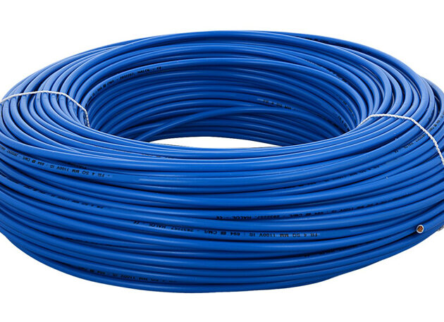 CABLEL καλώδιο H07V-U 4mm², 450/750V, 100m, μπλε