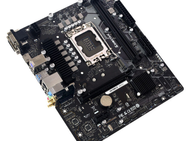BIOSTAR μητρική H610MX-E, 2x DDR4, s1700, USB 3.2, uATX, GbE, Ver. 6.0